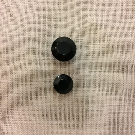 Blouse Button Black Solitaire