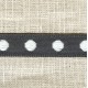 Jacquard Ribbon Pois Pois, col. Slate38