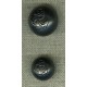 Bouton bombé dessin ancre, Carbone