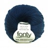 FONTY wool knitting yarn, qual.BB MERINOS, col. Heure Bleue 822