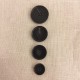 Black Suit Horn Button, Pawn