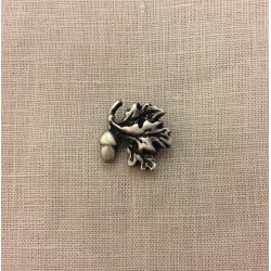 Bouton en Métal, C'est l'Automne