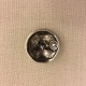 Metal Button Médieval, col. Silver