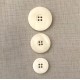 Ivory Way Polyester Button