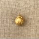 Gold Ladybug Button
