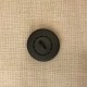 Jacket Leather Button Black Puck
