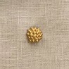 Little Top Metal Button Rosette, col. Gold