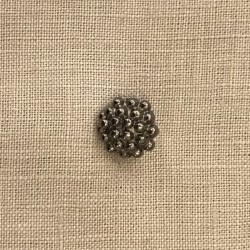 Bouton Métal Petit Haut Myrtille, col. Canon de Fusil