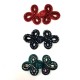  Irina Frog Fastening, col. Ruby