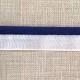 XL Rat tail white piping, col. Blue Ink