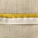 XL Rat tail white piping, col. Imperial Yellow