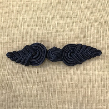 Ear Frog Fastening, col. Blue Sapphire