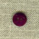 Enamelled mother-of-pearl confetti button, col. Fushia 81