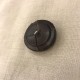 XLLeather Coat Button col. Chocolate
