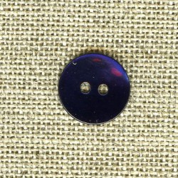 Enamelled mother-of-pearl confetti button, col. Sailor 300