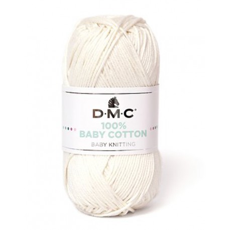 Dmc Cotton Knitting 100% BABY COTTON, col. Ecru 761