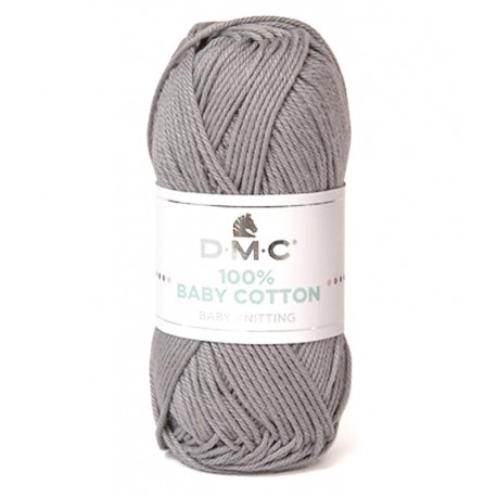 Dmc Cotton Knitting 100% BABY COTTON, col. Mouse 759