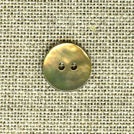 Bouton Nacre émaillée confetti col. Miel 620