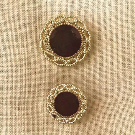 Metal Button Eugénie, col. Gold/ Hermès