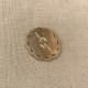 Bouton Métal Eugénie, col. Or/ Hermès