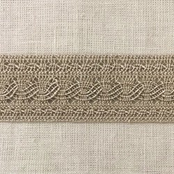 Ruban Guipure Entre Deux Chainette, col. Lin