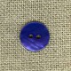 Bouton Nacre émaillée confetti col. Indigo 310