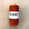 Linen Thread Merlin by Fonty, col. Paprika