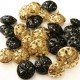 Metal Button Bell, col. Bright Gold