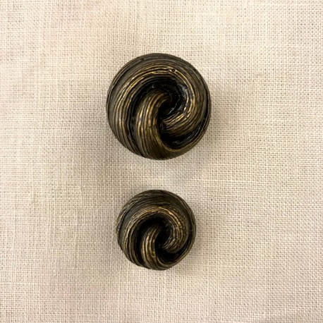 Bouton Mignardise, col. Or Vieilli